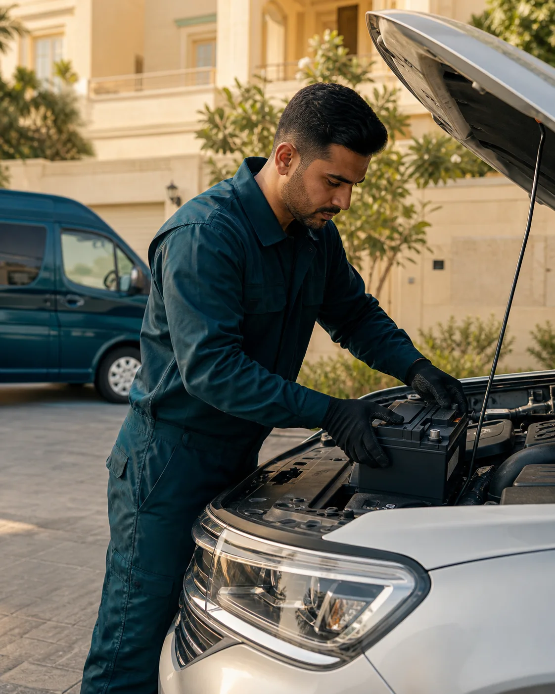 Brabus battery replacement technician in The Villa