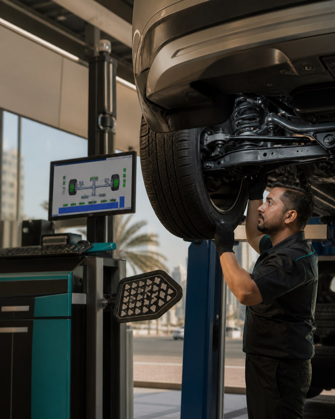 Suspension Alignment service in The Villa